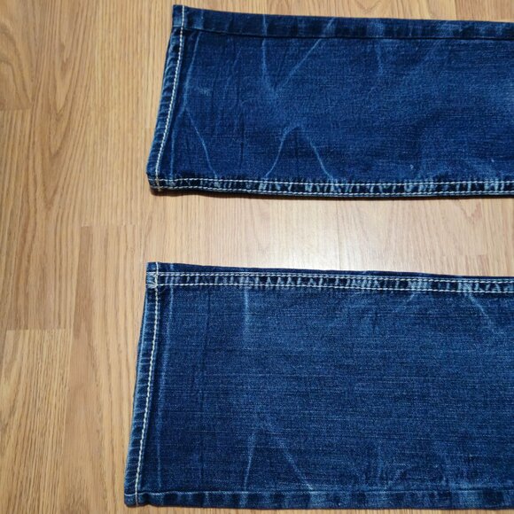 Silver Jeans AIKO Bootcut Denim Embroidered Med Wash Womens 30x32 Tag (28x33) - Picture 15 of 16